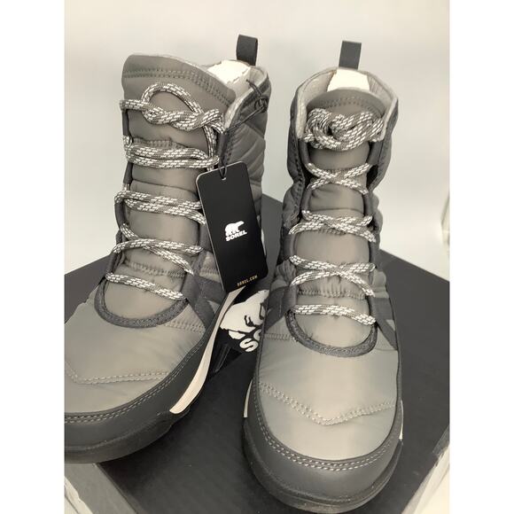 Sorel Whitney ll Short lace up.  Waterproof insulated, 9 1/2. B230 - Picture 3 of 9